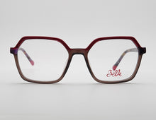 Load image into Gallery viewer, Belle - Cat Eyes - Grey*Red - Mod : EV 5003 - Color : C4