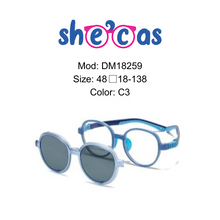 Load image into Gallery viewer, Shecas - Clip On - Square - DM 18259