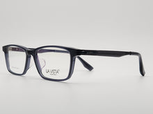 Load image into Gallery viewer, La Vista Eye Wear (Acetic Acid Plate) Mod. V8234 Col 33 (Transparent Blue) Size 53-16-145