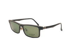 Load image into Gallery viewer, La Vista Eye Wear Clip on-Square-Black-Mod : Tj - 8205 - Color : 02