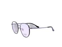 Load image into Gallery viewer, La Vista Eye Wear - Hexagonal - Black * Silver - Mod : FC-3019 - Col : C3