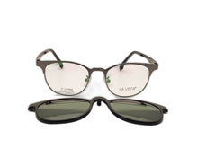 Load image into Gallery viewer, La Vista Eye Wear Clip on-Round-Black-Mod : Tj - 8208 - Color : 02