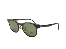 Load image into Gallery viewer, La Vista Eye Wear Clip on-Round-Black-Mod : Tj - 8202 - Color : 02