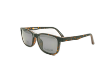 Load image into Gallery viewer, La Vista Eye Wear Clip on-Rectangle-Brown Tiger -61