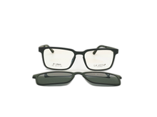 Load image into Gallery viewer, La Vista Eye Wear Clip on-Rectangle-Black-022