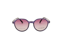 Load image into Gallery viewer, La Vista Eye Wear Clip on-Round-Purple-Mod : TJ 2158 - Color : 05