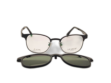 Load image into Gallery viewer, La Vista Eye Wear Clip on-Round-Black-Mod : Tj - 8202 - Color : 01