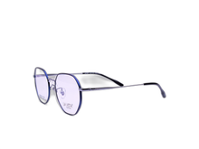 Load image into Gallery viewer, La Vista Eye Wear - Hexagonal - Blue * Silver - Mod : FC-3021 - Col : C11