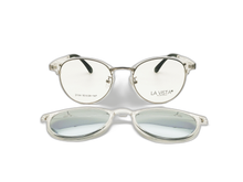 Load image into Gallery viewer, La Vista Eye Wear Clip on-Round-Transparent-2134