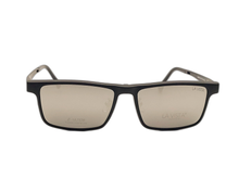 Load image into Gallery viewer, La Vista Eye Wear Clip on-Rectangle-Black-Tj - 8209