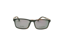 Load image into Gallery viewer, La Vista Eye Wear Clip on-Rectangle-Brown Tiger -Mod : 59 - Color : 05