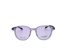 Load image into Gallery viewer, La Vista Eye Wear - Round - Light Gray * Green - Mod : B-3056 - Col : C4