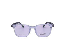 Load image into Gallery viewer, La Vista Eye Wear - Square - Transparent * Black - Mod : V8217 - Col : C39
