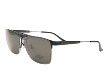 Load image into Gallery viewer, La Vista Eye Wear Clip on-Square-Black-A-6231