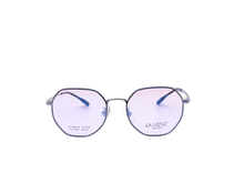 Load image into Gallery viewer, La Vista Eye Wear - Hexagonal - Blue * Silver - Mod : FC-3021 - Col : C11