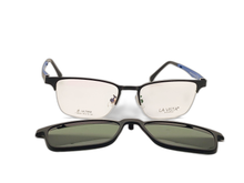 Load image into Gallery viewer, La Vista Eye Wear Clip on-Square-Black-Mod : Tj - 8203 - Color : 04