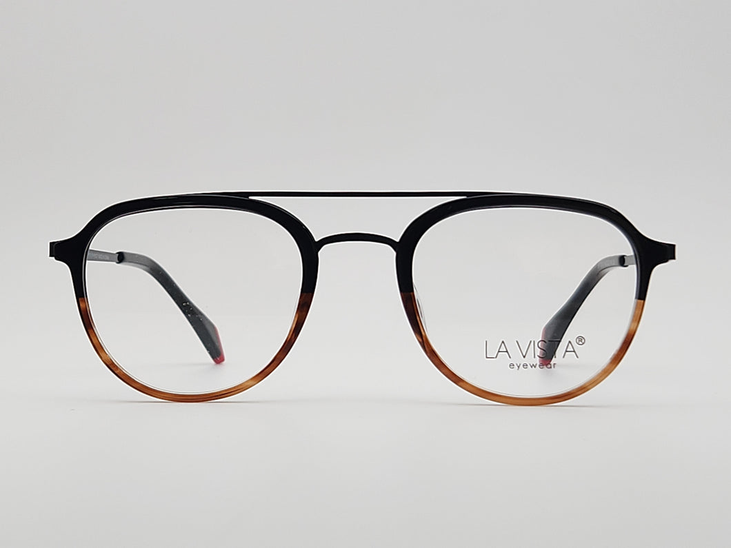La Vista Eye Wear-Round-Tigger Brown*Black-Mod: IP 17018 - Color: 09