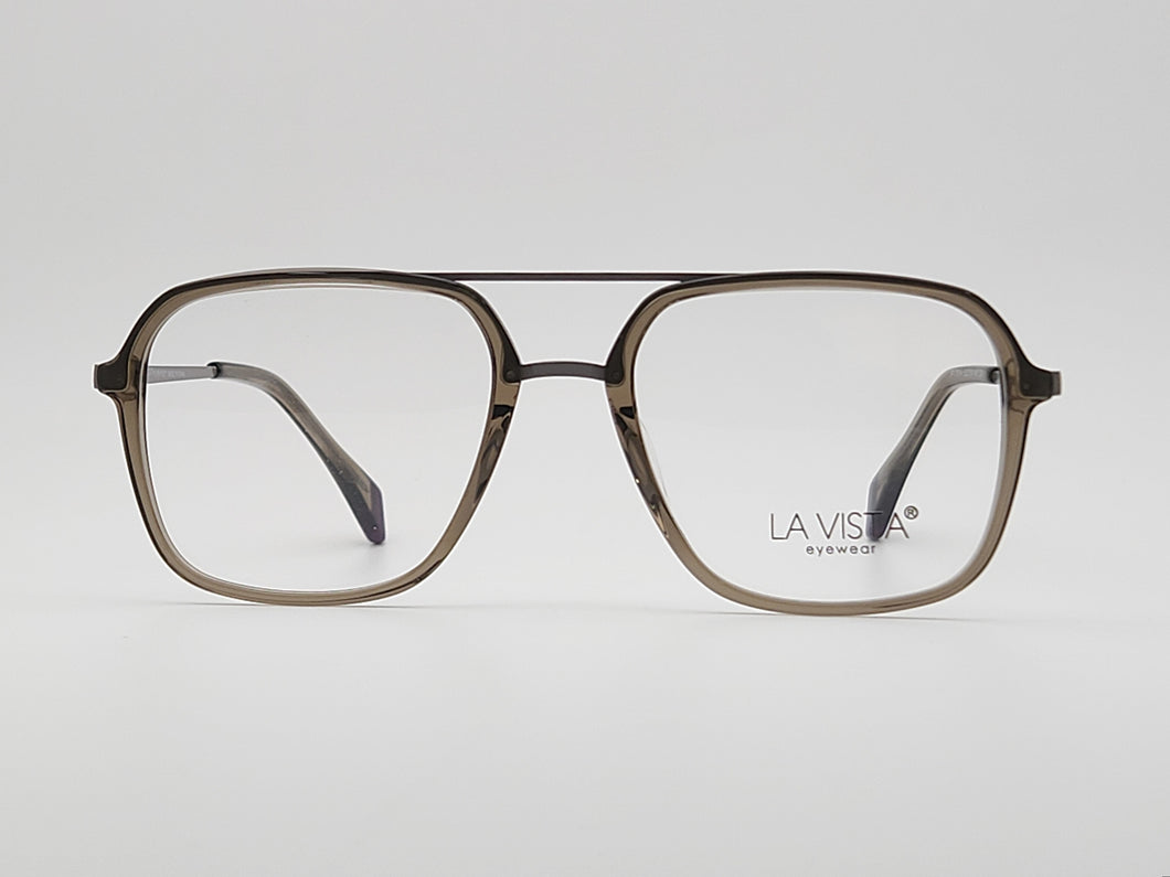 La Vista Eye Wear-Square-transparent Olive-Mod: IP 17014 - Color: 04