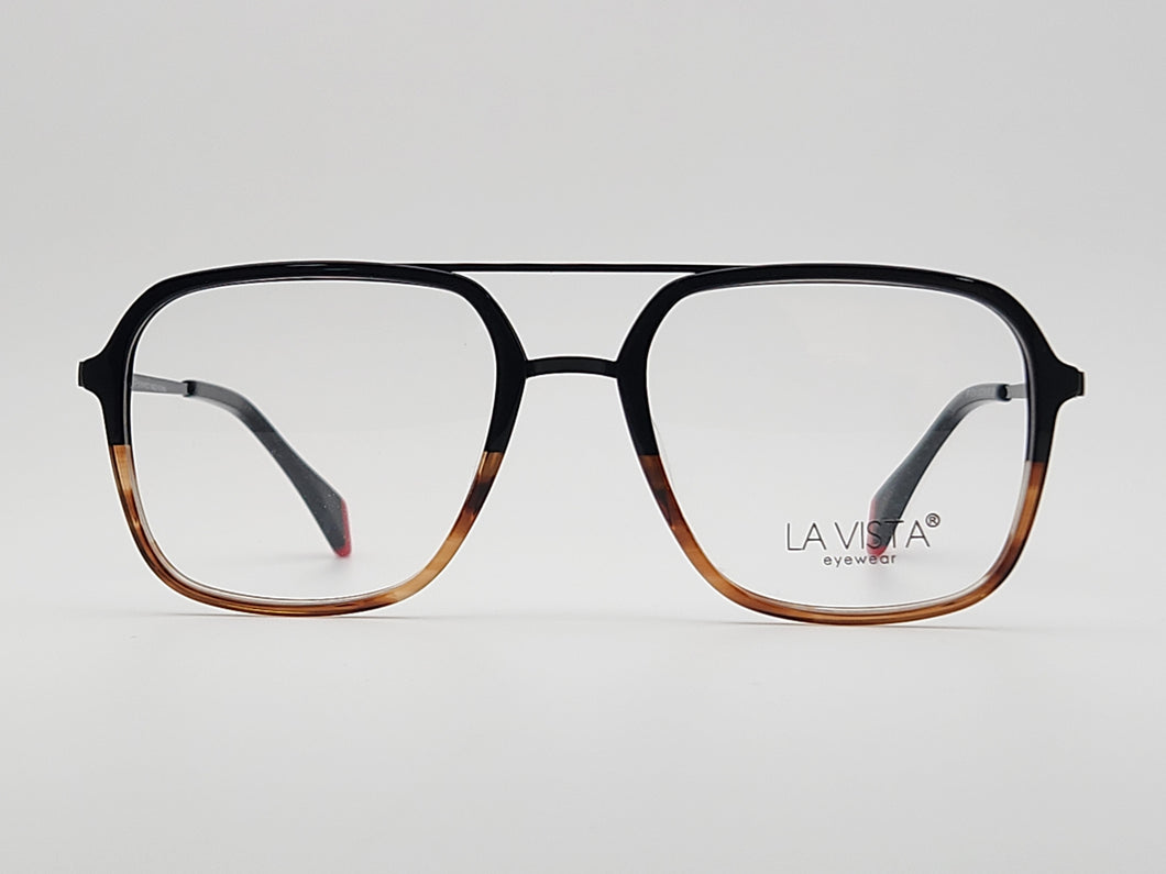 La Vista Eye Wear-Square-Tigger Brown*Black-Mod: IP 17014 - Color: 09