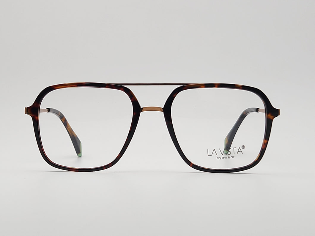 La Vista Eye Wear-Square-Tigger Brown-Mod: IP 17014 - Color: 02