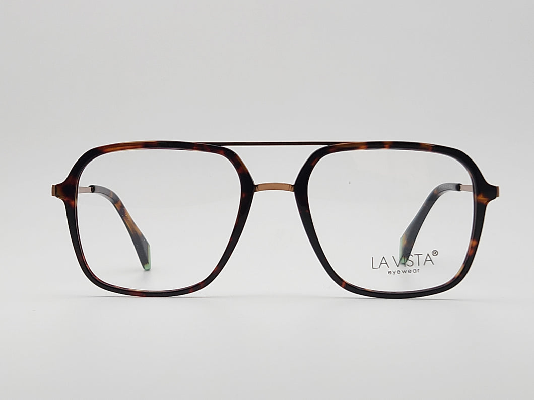 La Vista Eye Wear-Square-Tigger Brown-Mod: IP 17014 - Color: 02