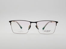 Load image into Gallery viewer, La Vista Eye Wear-Metal Titanium- Rectangle-Gold*Black-Mod: T-1122-Color:C 1
