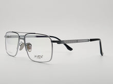 Load image into Gallery viewer, La Vista Eye Wear-Metal Titanium- Rectangle-Silver*Black-Mod: T-1101-Color:C 2
