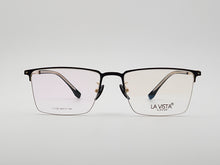 Load image into Gallery viewer, La Vista Eye Wear-Metal Titanium- Rectangle-Gold*Black-Mod: T-1129-Color:C 1
