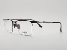 Load image into Gallery viewer, La Vista Eye Wear-Metal Titanium- Rectangle-Gold*Black-Mod: T-1123-Color:C 1
