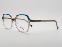 Load image into Gallery viewer, Belle - Cat Eyes - Grey*Turqois - Mod : EV 5010 - Color : C2

