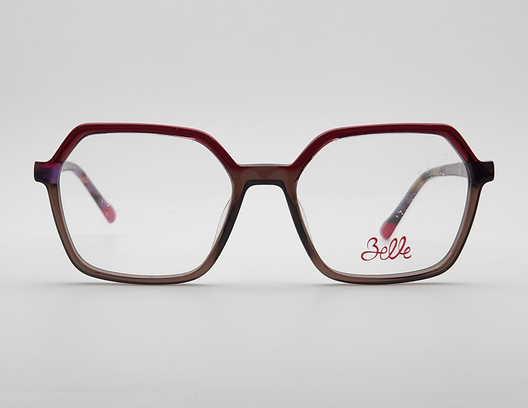 Belle - Cat Eyes - Grey*Red - Mod : EV 5003 - Color : C4