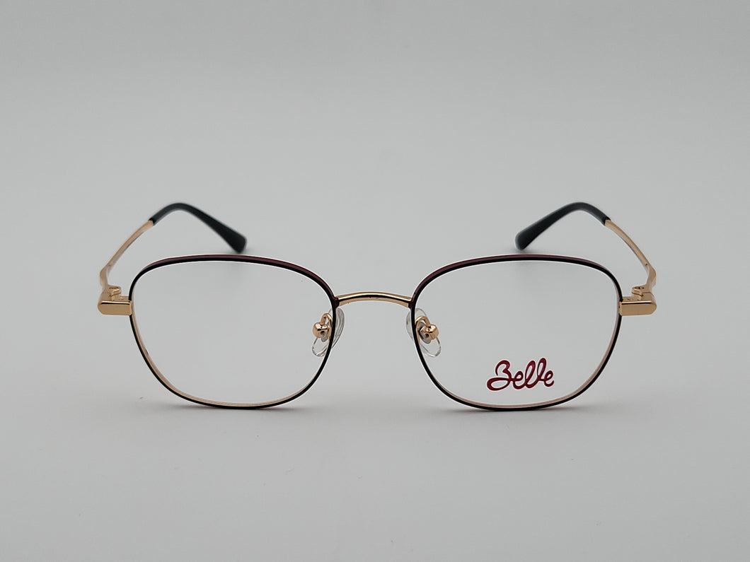Belle - square - Purple * Rose Gold - Mod : H00155 - Col : C1