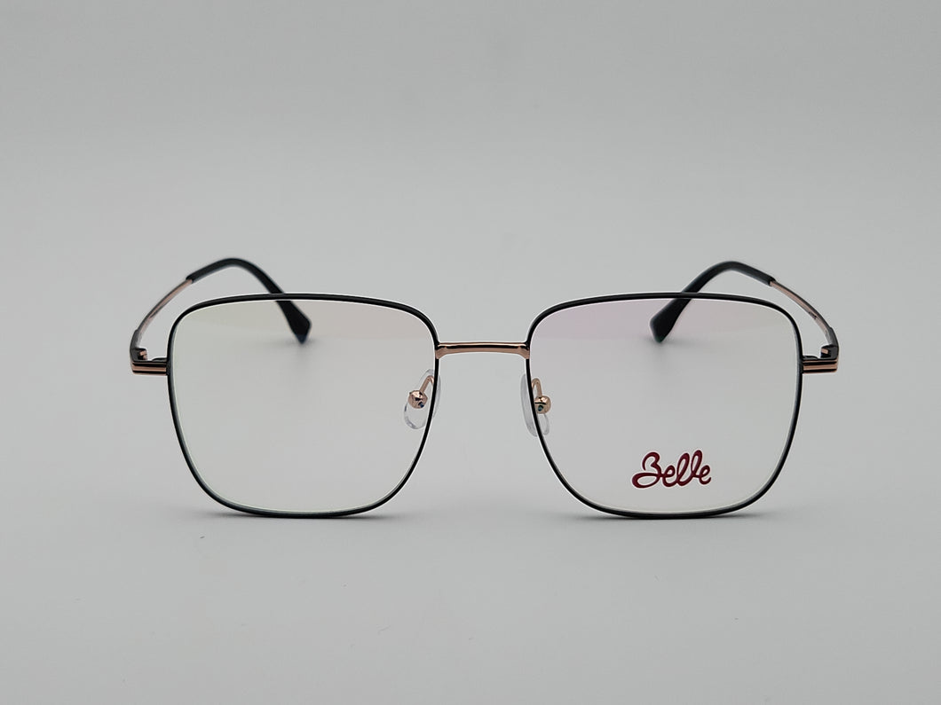 Belle - Square - Black * Rose Gold - Mod : H80632 - Col : C3