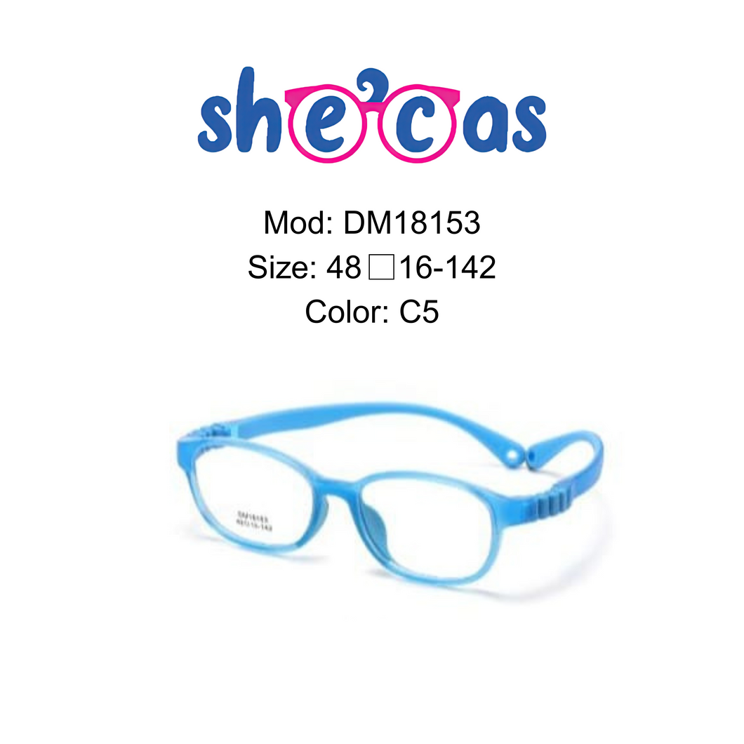 Shecas - Clip On - Rectangle - DM 18153