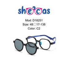Load image into Gallery viewer, Shecas - Clip On - Square - D 18251
