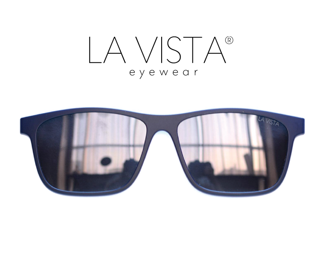 La Vista Eye Wear Clip on-Square-Mod : LV 005