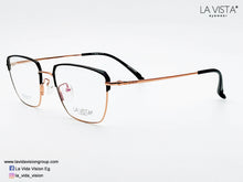 Load image into Gallery viewer, La  Vista Eye Wear-Titanium-Square-Gold-Mod :  6727- Color : 01
