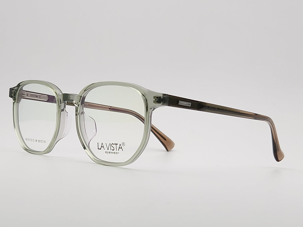 La Vista Eye Wear (Acetic Acid) Mod. B - 3112 Col 18 Size 50-19-145