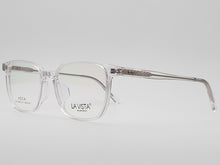 Load image into Gallery viewer, La Vista Eye Wear (Acetic Acid Plate) Mod. B - 3142 Col 11 (Transparent) Size 52-18-145
