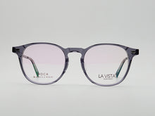 Load image into Gallery viewer, La Vista Eye Wear (Acetic Acid Plate) Mod. B - 3143 Col 2 (Transparent Grey) Size 50-20-145
