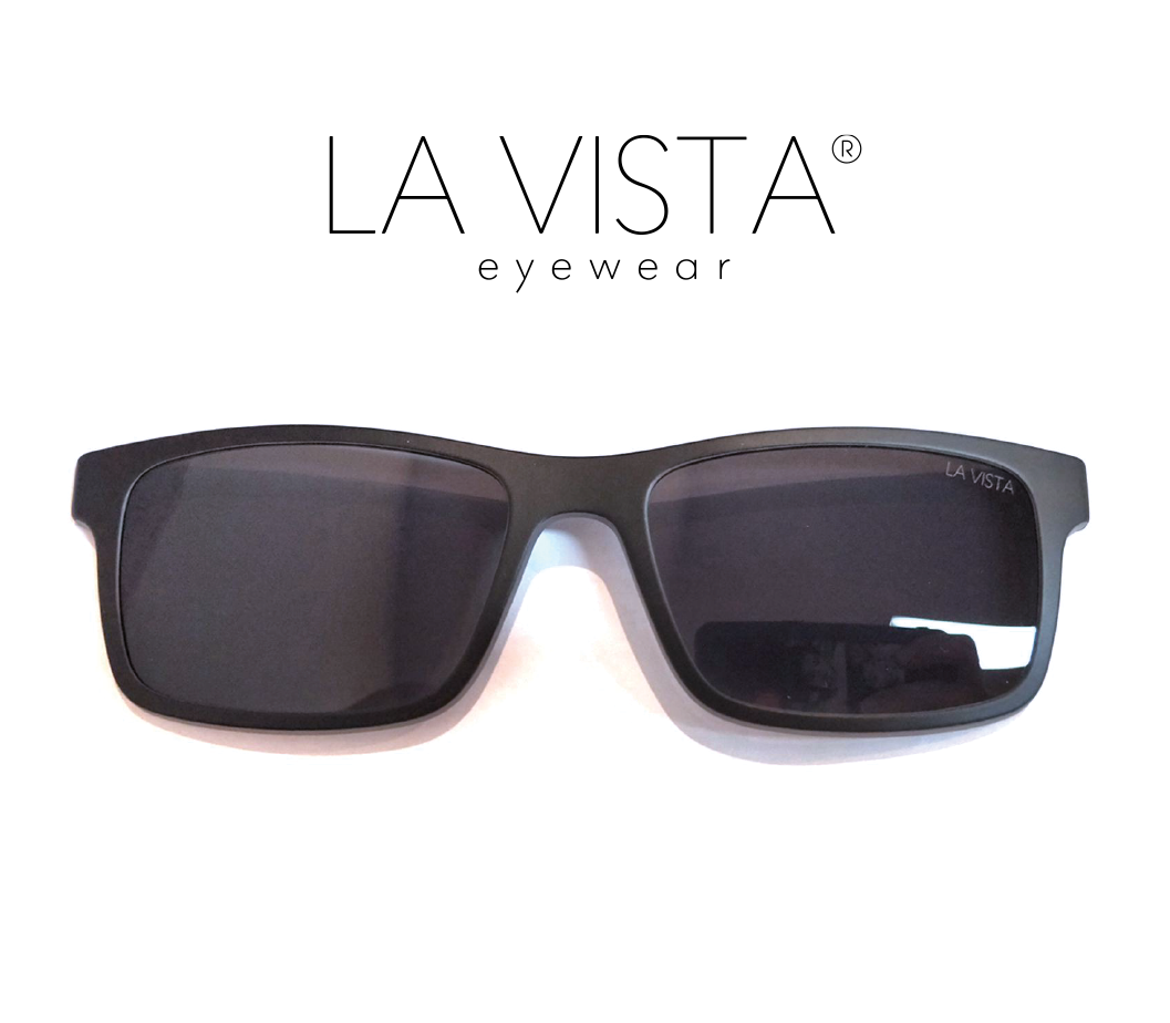 La Vista Eye Wear Clip on - Rectangle - Mod: LV 001