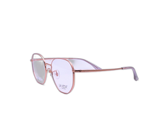 Load image into Gallery viewer, La Vista Eye Wear - Hexagonal - Gradient Rose Gold - Mod : FC-3019 - Col : C6-1
