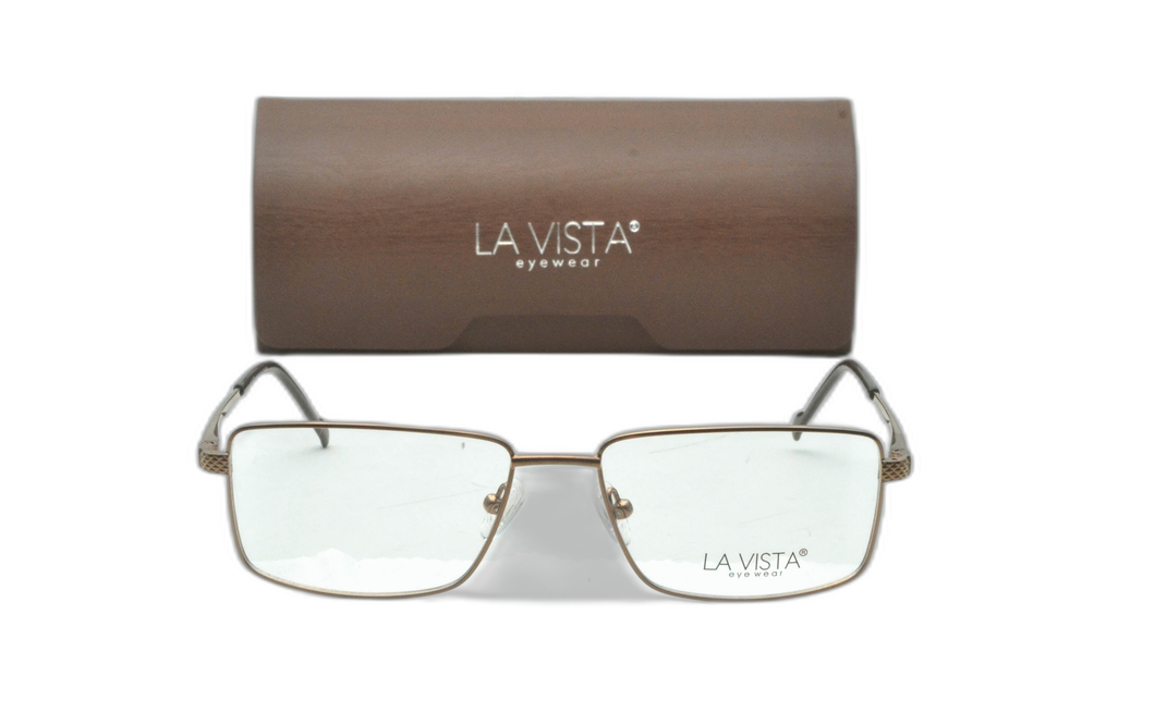 La  Vista Eye Wear-Square-Brown-Mod : IP 403 - Color : 03