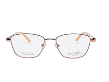 Load image into Gallery viewer, La  Vista Eye Wear-Titanium- Square-Gold-8736
