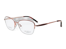 Load image into Gallery viewer, La  Vista Eye Wear-Titanium- Oval-Pink-St-8798
