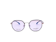 Load image into Gallery viewer, La Vista Eye Wear - Hexagonal - Black * Rose Gold - Mod : FC-3021 - Col : C3-1
