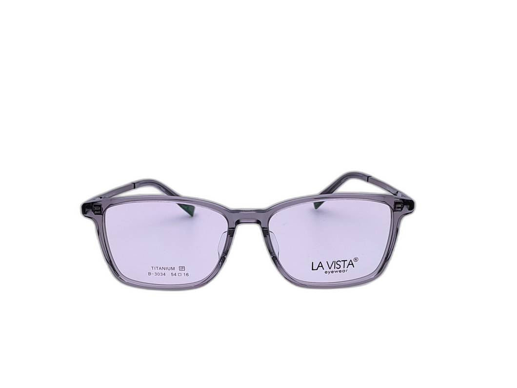 La Vista Eye Wear - Square  - Gradient gray - Mod : B-3034 - Col : C2