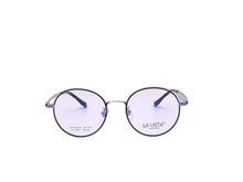 Load image into Gallery viewer, La Vista Eye Wear - Round - Black * Silver - Mod : FC-3016 - Col : C3
