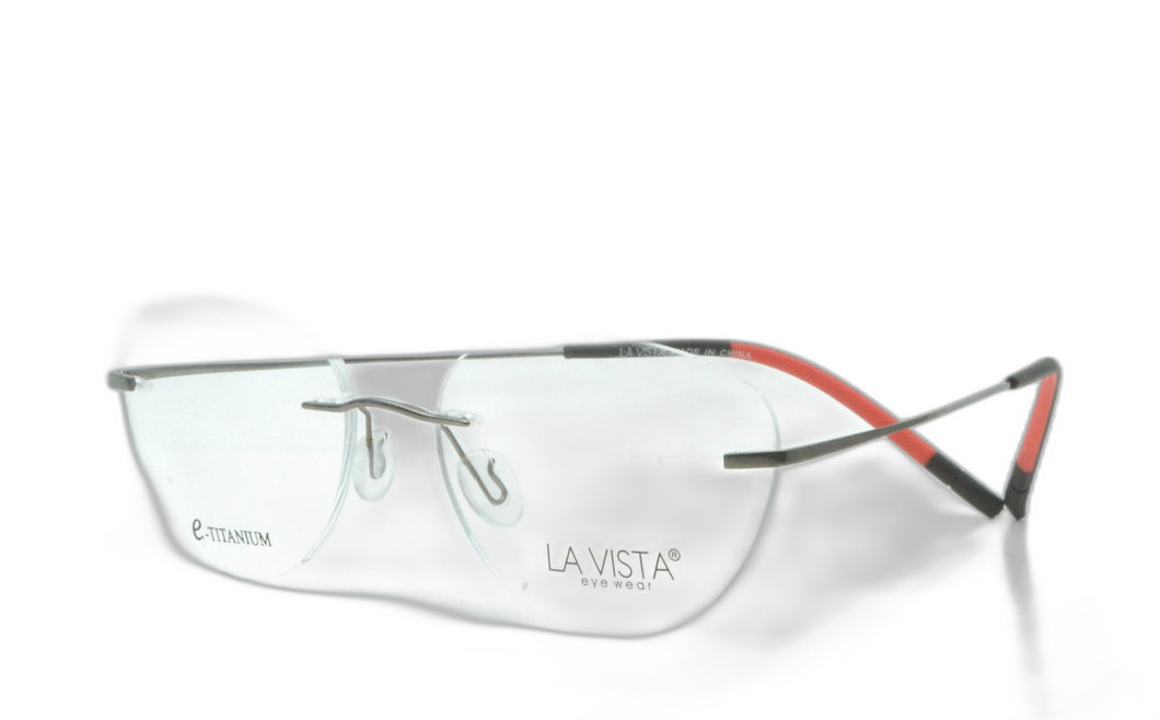 La  Vista Eye Wear-Cat Eye-Silver-Mod : IP 311 - Color : 02