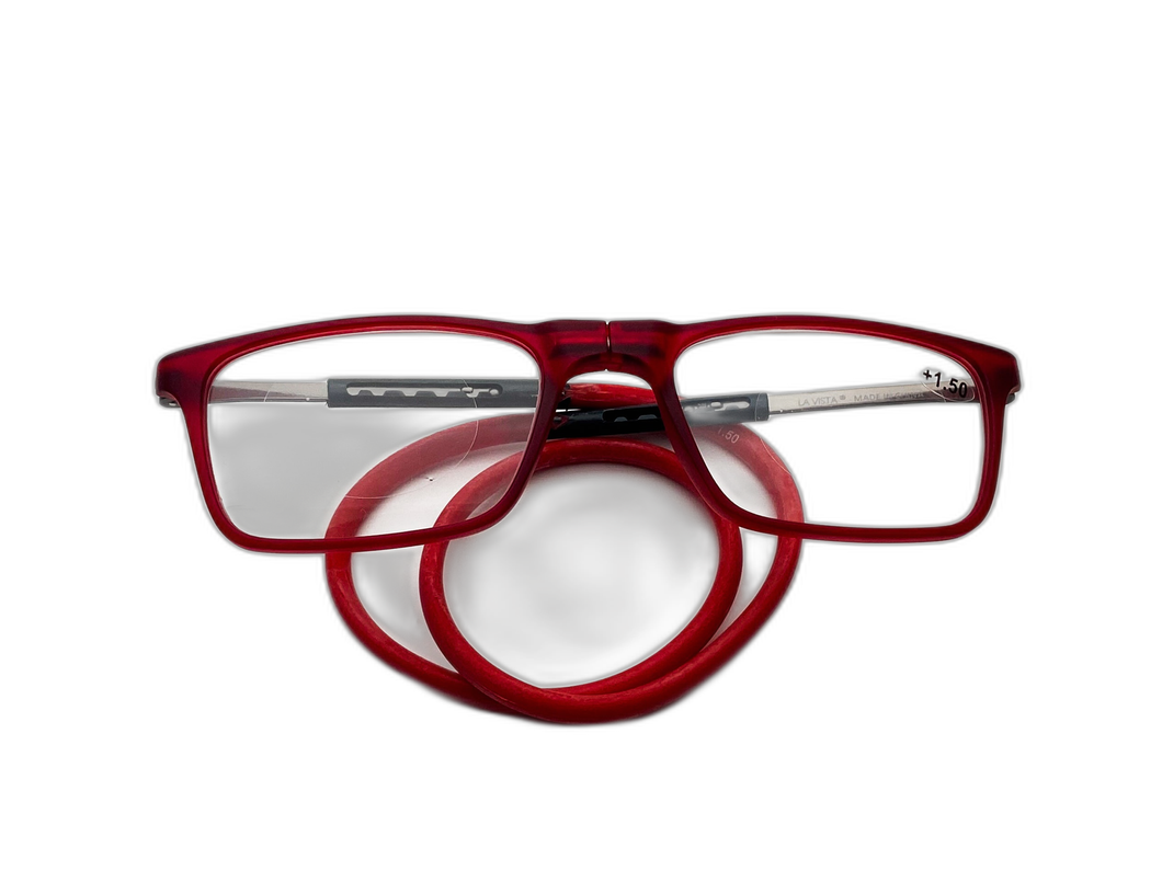 La Vista Eye Wear - Click Reading Glasses - Mod. P 139 Col. 5 - Available Prescription Power- +1.0 , +1.5 , +2.0 , +2.5 , +3.0